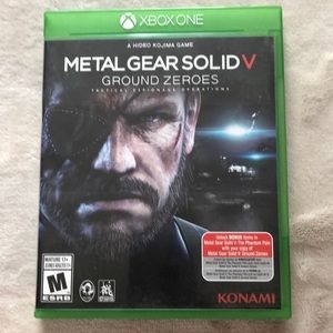 XBOX ONE, Metal Gear Solid V Game
